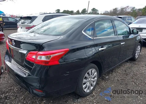 2019 Nissan Sentra S из США, поврежденный, VIN 3N1AB7AP2KY340541